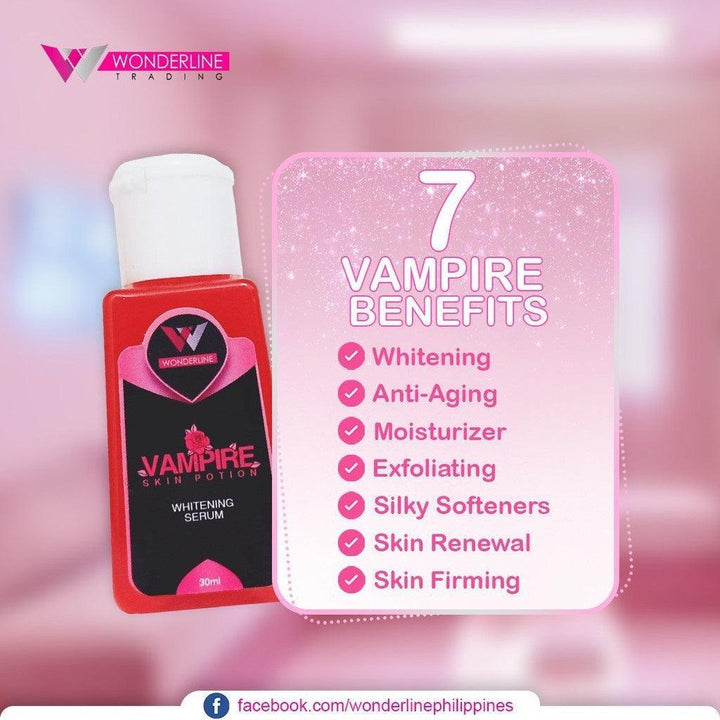 Wonderline Vampire Skin Potion Whitening Serum 30ml - Pinoyhyper