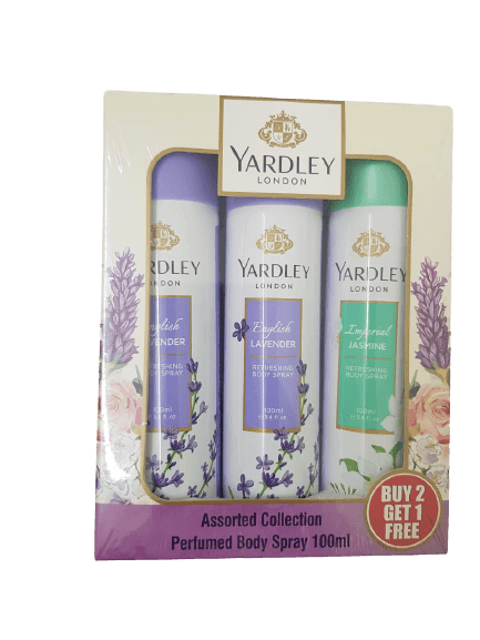 Yardley Body Spray Buy2 get1 free - Pinoyhyper