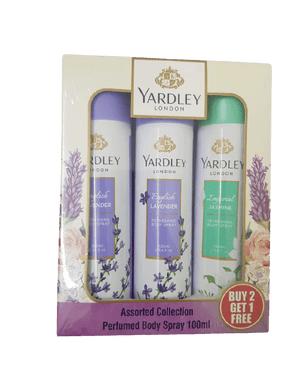 Yardley Body Spray Buy2 get1 free - Pinoyhyper