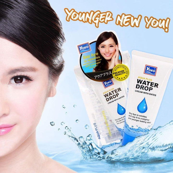 Yoko Aqua Plus Water Drop Cream with Dates - 50g - Pinoyhyper