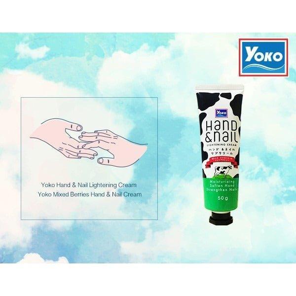Yoko Hand & Nail Lightening Cream Milk 50g Pinoyhyper