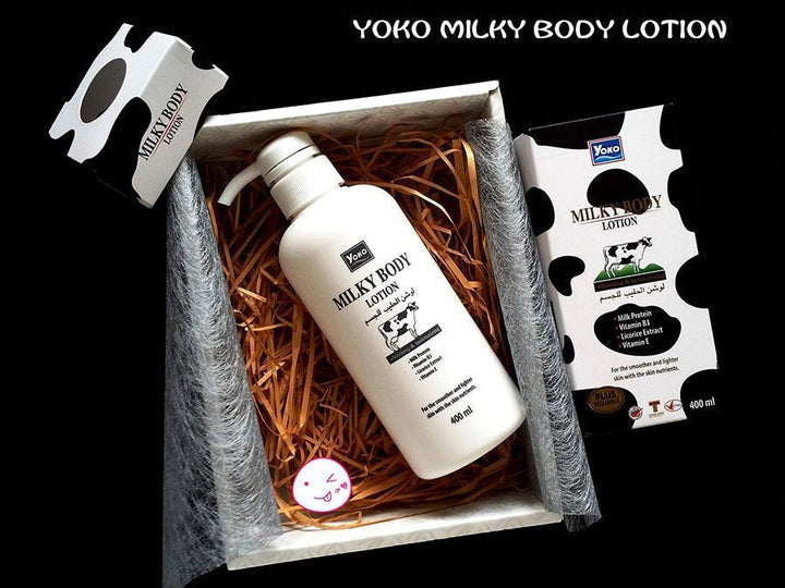 Yoko Milky Body Lotion whitening & moisturizing - 400ml - Pinoyhyper