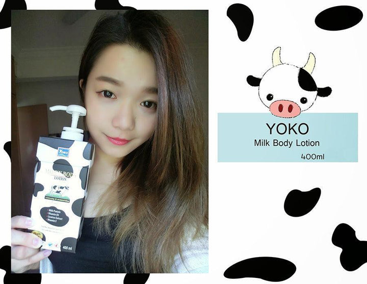 Yoko Milky Body Lotion whitening & moisturizing - 400ml - Pinoyhyper