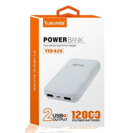 Yosonda Power Bank 12000mAh (Pocket Size) - Pinoyhyper