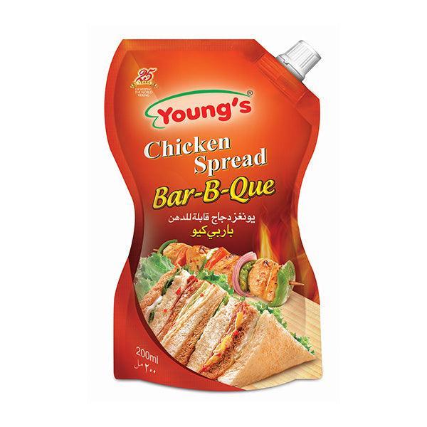 Young's Chicken Spread Bar-B-Que Pouch 200ml - Pinoyhyper