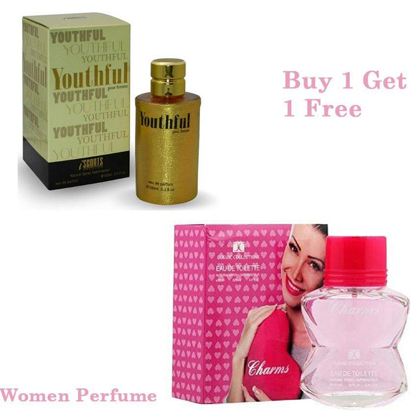 Youthful & Charms Women Perfumes 1+1 - Pinoyhyper