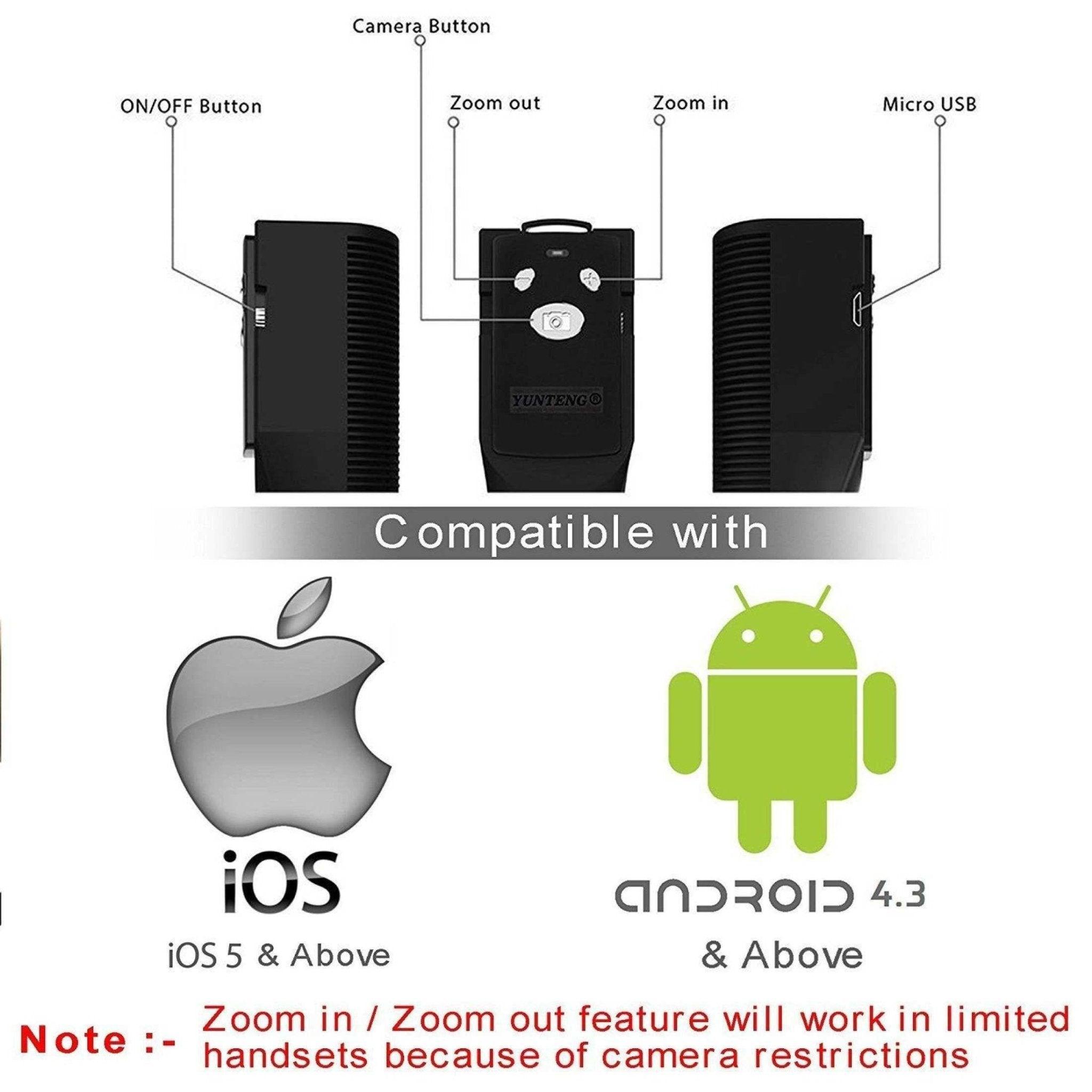 Yunfeng 1288 Bluetooth Selfie Stick For Smartphones - Pinoyhyper