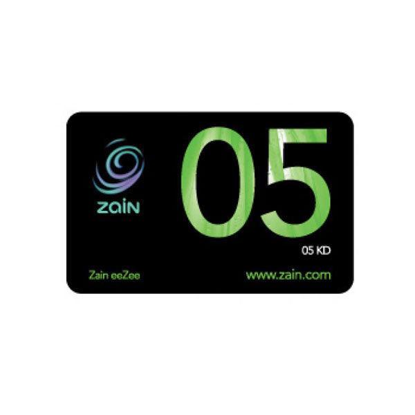 Zain Prepaid Recharge Card 5KD - Pinoyhyper