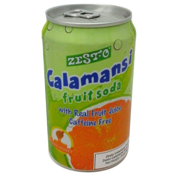 Zesto Fruit Soda Calamansi 330ml - Pinoyhyper