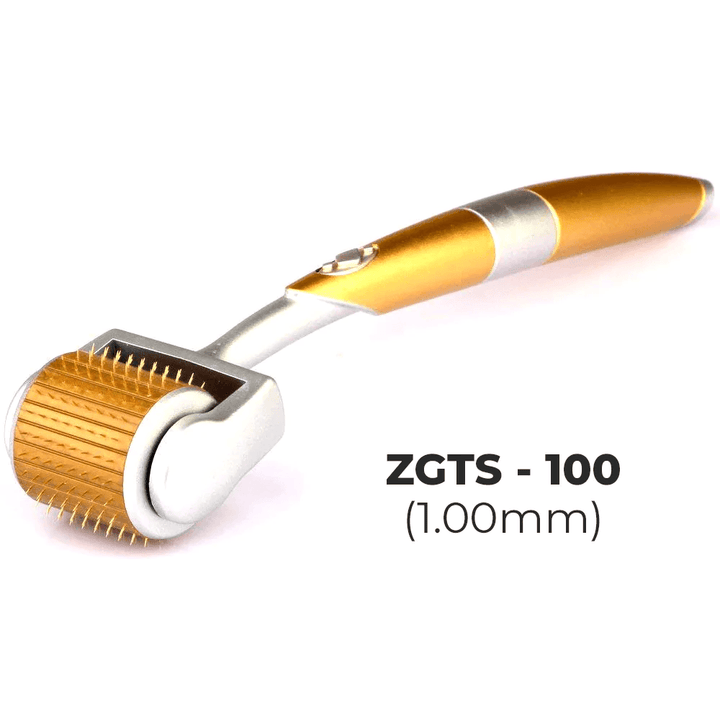 ZGTS Derma Roller Gold Plated Titanium Alloy ZGTS 100 (1.00mm) - Pinoyhyper