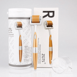 ZGTS Derma Roller Professional Gold Plated 192 Needles - 0.5mm - Pinoyhyper